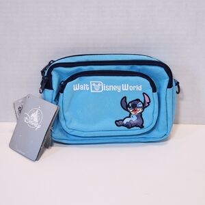 Disney Parks STITCH Convertible Crossbody/Belt Bag - NWT